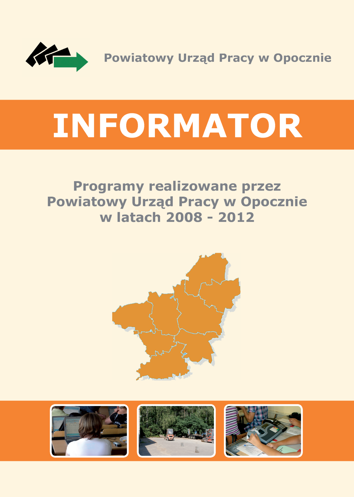 Obraz - Okładka informatora o programach.