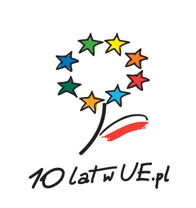 Zdjęcie grafiki symbolizującej 10 lecie Polski w Unii Europejskiej
