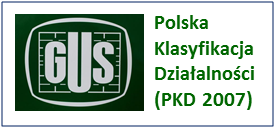 GUS - Polska Klasyfikacja Działalności (PKD 2007)