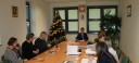 Fotografia z posiedzenie Powiatowej Rady Rynku Pracy w dniu 22 grudnia 2016 roku.